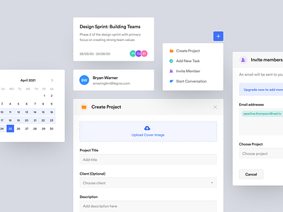 Project Creation app asish sunny clean clean ui dashboard design flow light ui pixalchemy product project project creation project managemnt ui ui ux uiux ux web design web ui website design