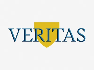 Veritas bevel brand identity branding emboss identity identity design serif typography
