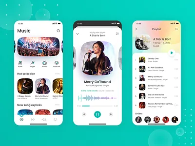 Music 02 design music music player ui