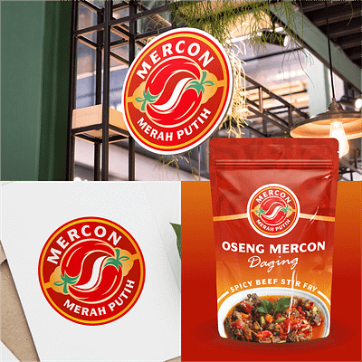 Mercon Merah Putih branding design graphic design icon illustration logo typography ui ux vector