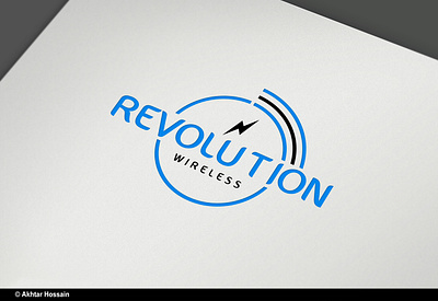 Revolution Wireless Logo real estate logo designcrowd smart modeling tech logo ideas