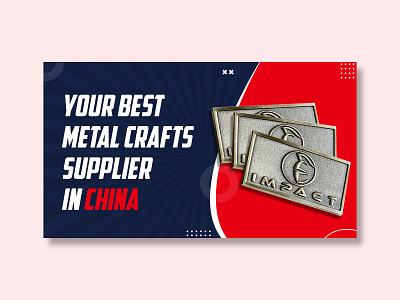 Metal Crafts Supplier Banner Design banner banner bazaar banner design bannerbazaar concept craft creative creative banner design google ad banner impact logo metal social media banner supplier