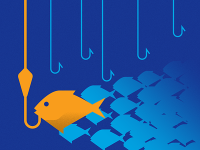 Targeted Marketing branding illustration vector