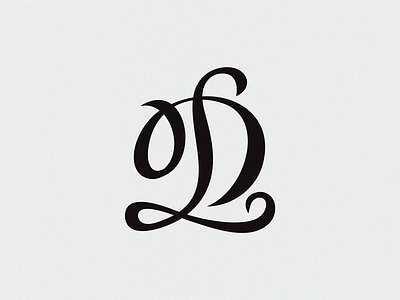 D+L dl letter logo monogram