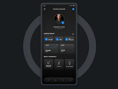 Fitness app app app design creative app design creative design creative ui graphic design ui