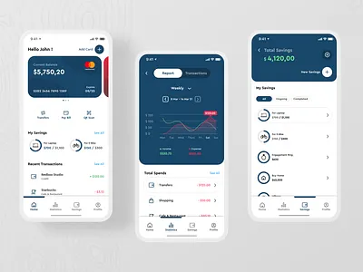 Fintech : Banking App app appdesign bankingapp branding design finance fintech graphic design icon illustration logo motion graphics typography ui uidesign ux uxdesign uxui vector