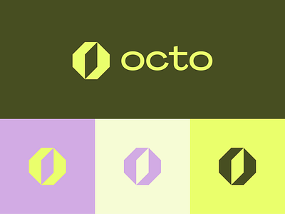 Octo b2b brand brand book brand guide brand identity branding colors geometric icon illustration logo modern saas tech