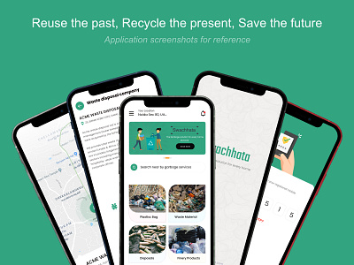 Reuse the past , recycle the present ,save the future 3d android app animation branding clean design clean ui design graphic design illustration logo motion graphics ui ux vector