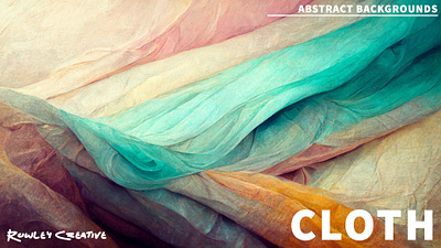 CLOTH: ABSTRACT BACKGROUND PACK ai background branding design graphic design