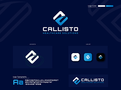 Callisto Healthcare Solutions Logo Project branding letter