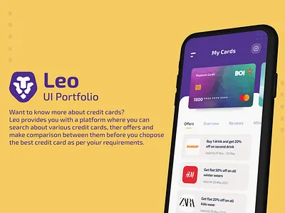 Leo(Fintech App) 3d animation branding design graphic design icon illustration illustrator logo motion graphics typography ui ux vector
