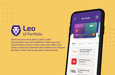 Leo(Fintech App) 3d animation branding design graphic design icon illustration illustrator logo motion graphics typography ui ux vector