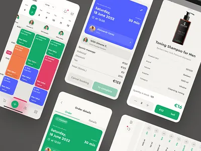 Service booking App app dashboard booking app booking service mobile design service app staff app ui app ui ux design uiux web design