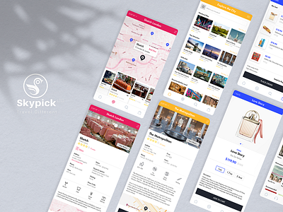 Travel App design app branding graphic design logo tra ui