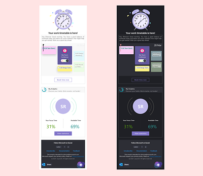 MS Outlook Analytics Confirmation (email) concept confirmation dailyuichallenge design email illustration microsoft outlook ux vector