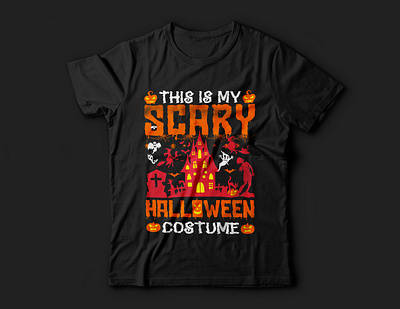 This is my scary halloween costume trendy tee. tee