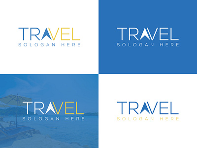 Travel Logo Design brand identity branding business company corporate design graphic design letter logo logo logo design logo maker minimal print item tours travel travel agency travel logo travel logo design typography logo vacation