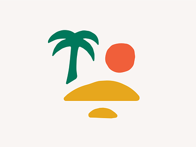 Lithic Icon pt. III bank beach bitcoin branding crypto currency design fintech graphic design icon illustration island logo money palm tree plant sand sun tree vacation water