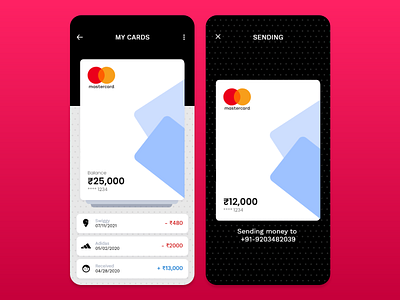WALLET APP DESIGN app design ui ux wallet walletapp