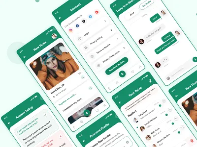 Mobile App clean design creative mobile app mobile application