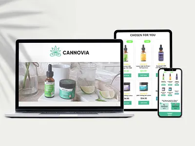 Cannovia- Email newsletter adobe xd branding design email email newsletter lifestyle newsletter shop template