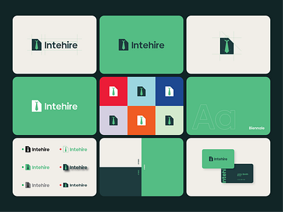 Intehire Logo Guidelines abedin joy brand book brand brandbook brand guide brand guide identity brand guidelines brand identity brand manual brand strategy branding color palette corporate identity guidebook guidelines layout design logo logo design style guide typography visual identity