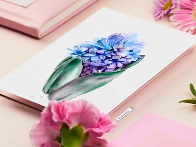 floral illustration art branding cup design graphic illustration illustrations illustrator logo vector