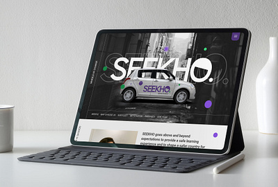 Seekho - Website Design adobexd branding designproject ui uiux webdesign websitedesign