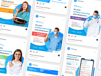 Instagram Post adds social media - Medcases add design branding facebook add facebook post graphic design instagram instagram adds instagram post logo post post design social media social media adds social media post ui