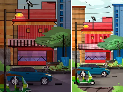 BACK GROUND DESIGN |GAME|ILLUSTRATION art artwork backgroundofgame character city creative design digital digitalart draw game graphic design icon illustration ilustracion llustratorsoninstagram rsarker sketch ui vector