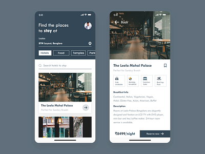 Around you adobe xd android app design ios minimal ui