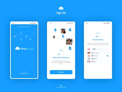 Chatcloud onboarding design designer illustration interface ui uidesign uiux ux