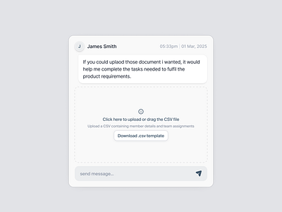 Comment Widget ai chat clean comment component design flyout interface minimal overlay popup product project reply settings ui ui design ux ux design widget