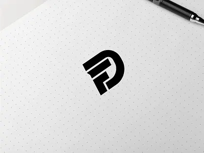 DF MONOGRAM CONCEPT LOGO app branding design icon illustration logo typography vector