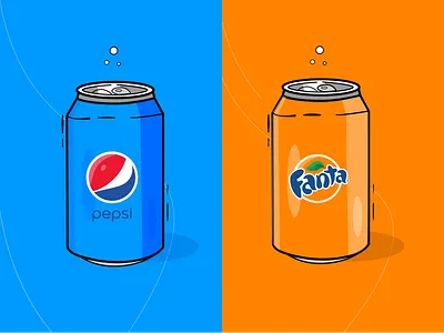 Pepsi Illustration graphic illustration pepsi ui ux