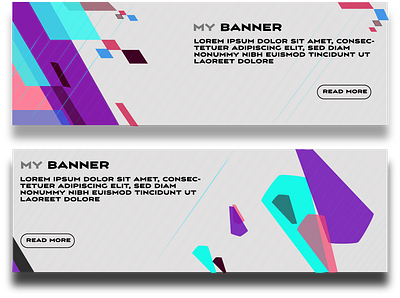 Banner design graphic design