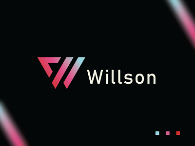 WILLSON LETTER LOGO branding logo