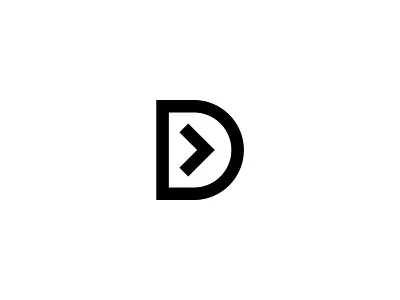 D + Arrow Logo Concept arrow branding d design dribbble flat graphic design graphic designer icon logo logo design logo designer minimal simple vector