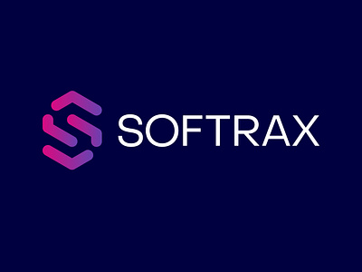 Softrax Logo branding design graphic design logo