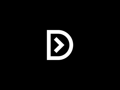 D + Arrow Logo Concept arrow branding d design dribbble flat graphic design graphic designer icon logo logo design logo designer minimal simple vector