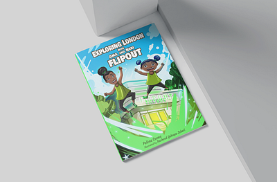 Exploring London Book : FlipOut - Design 3d animation app branding design graphic design illustration logo mobile motion graphics ui website xd