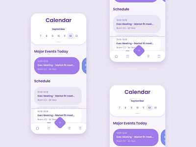 Scheduler | Android App android android app app calendar calendar app figma interface mobile app mobile design schedule ui ui design ux