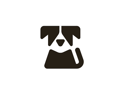 Dog animal brand branding creative design dog elegant geometry illustration logo logo design logo inspiration logotype mark minimalism minimalistic modern pet sign vector