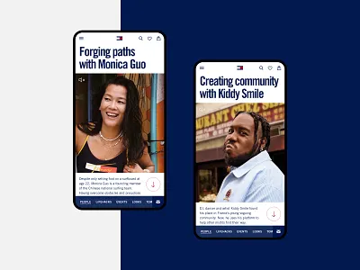 Tommy Hilfiger – Mobile advertising boxes clothing design editorial fashion handheld kiddy smile laytout marketing mobile monica guo movement musician platform pride singer sport surfer website