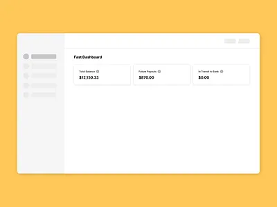 Seller's homepage design ui ux