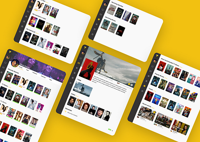 TVTIME resedign design ui ux web