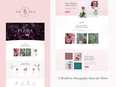 Floreal design ecommerce upqode webdesign wordpress development