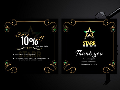 Thank You Card Design branding