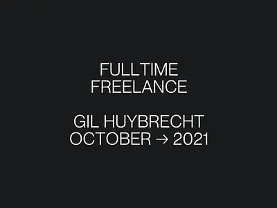 I'm going fulltime freelance 👨‍💻 animation design freelance interaction landing motion page reel showreel ui ux web