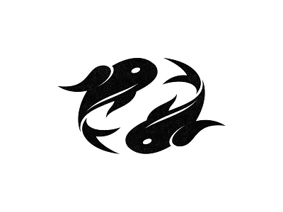 Koifish animal logo brand identity branding brandmark custom logo design fish logo graphic design identity identity design identity designer koi fish logo logo design logo designer mark symbol